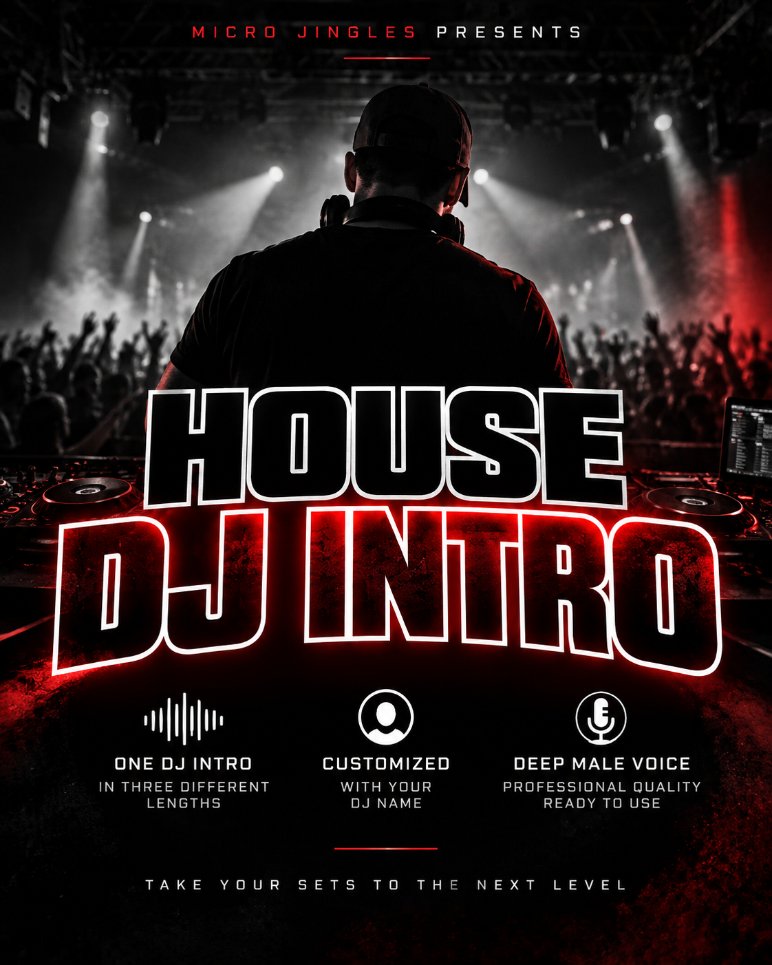 House DJ Intro - 24 hour delivery