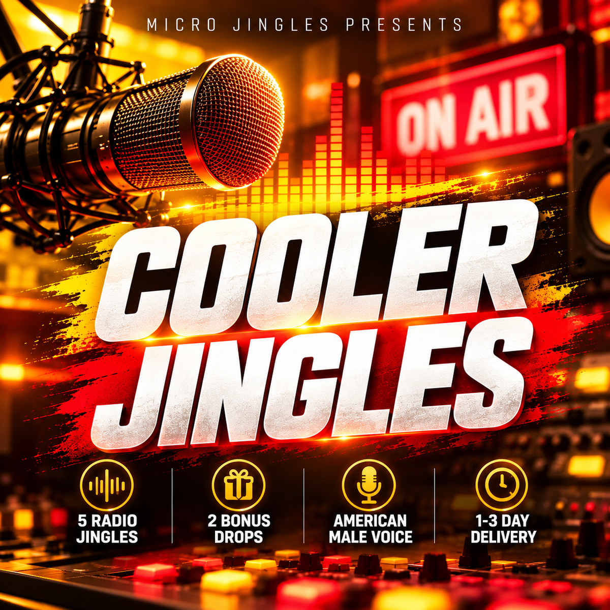 NO BS OFFER: Cooler Radio Jingles pack + 2 BONUSES