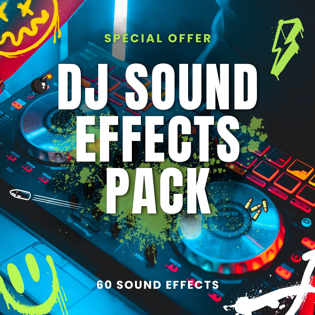 DJ SOUND EFFECTS Pack - 60 Effects - INSTANT DOWNLOAD