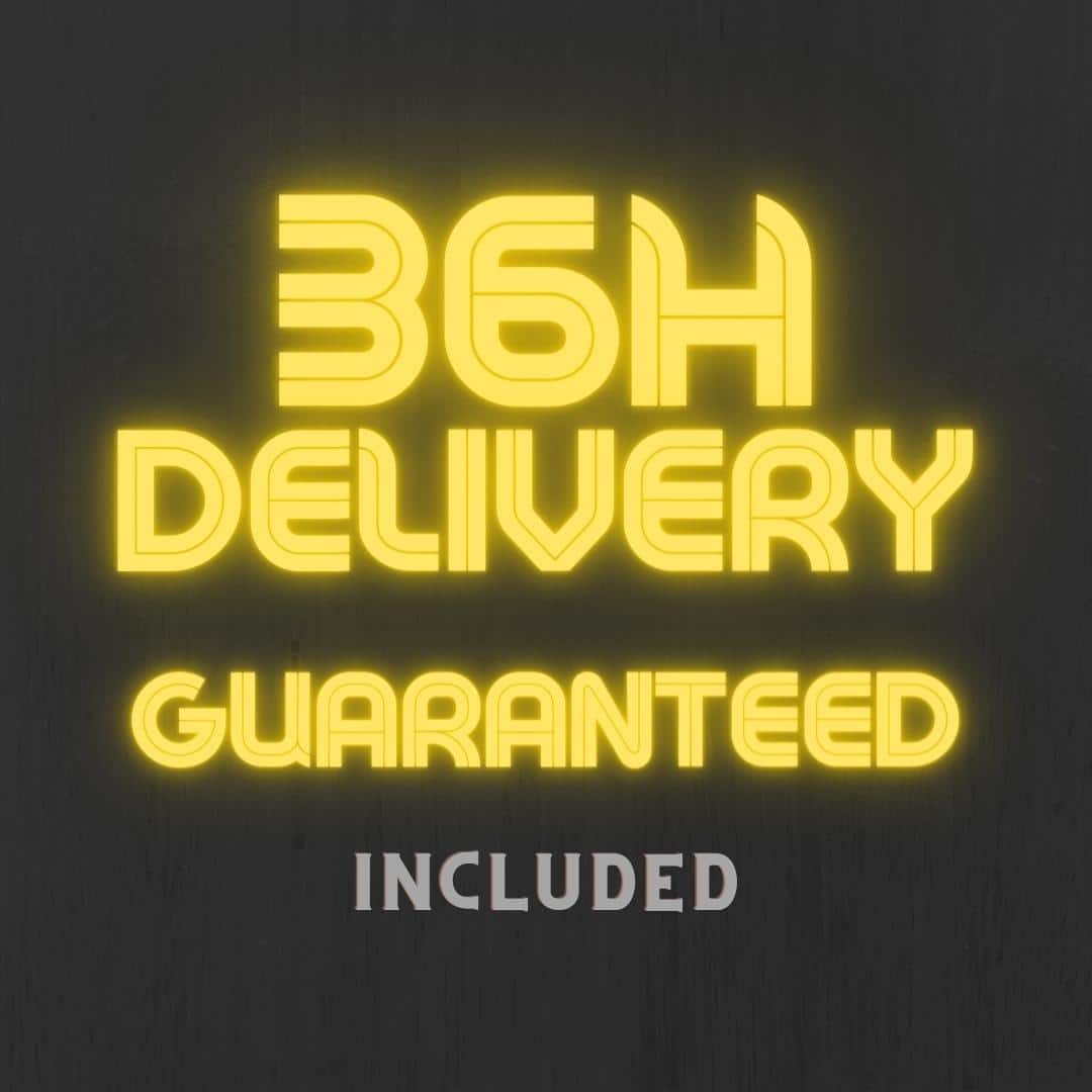 36h delivery