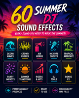 SUMMER DJ SOUND EFFECTS Pack - 60 Effects - INSTANT DOWNLOAD