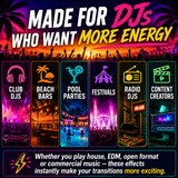 SUMMER DJ SOUND EFFECTS Pack - 60 Effects - INSTANT DOWNLOAD