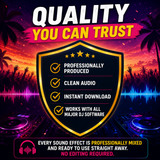 SUMMER DJ SOUND EFFECTS Pack - 60 Effects - INSTANT DOWNLOAD