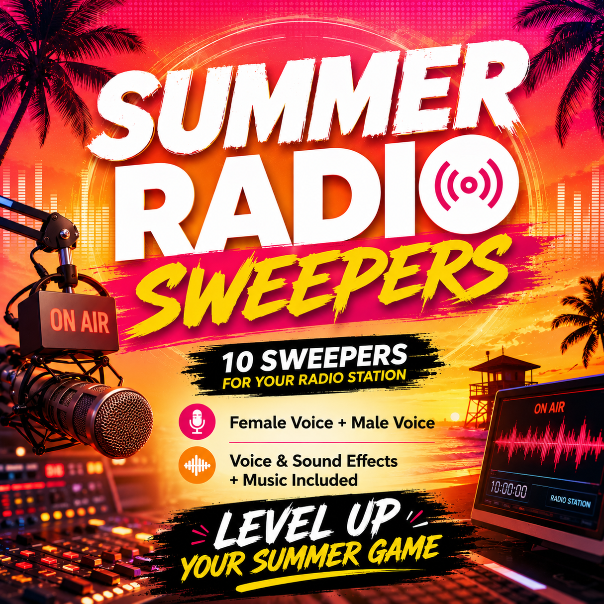 10 SUMMER RADIO SWEEPERS