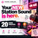 MEGA Radio Sweepers pack - 20 SWEEPERS Included