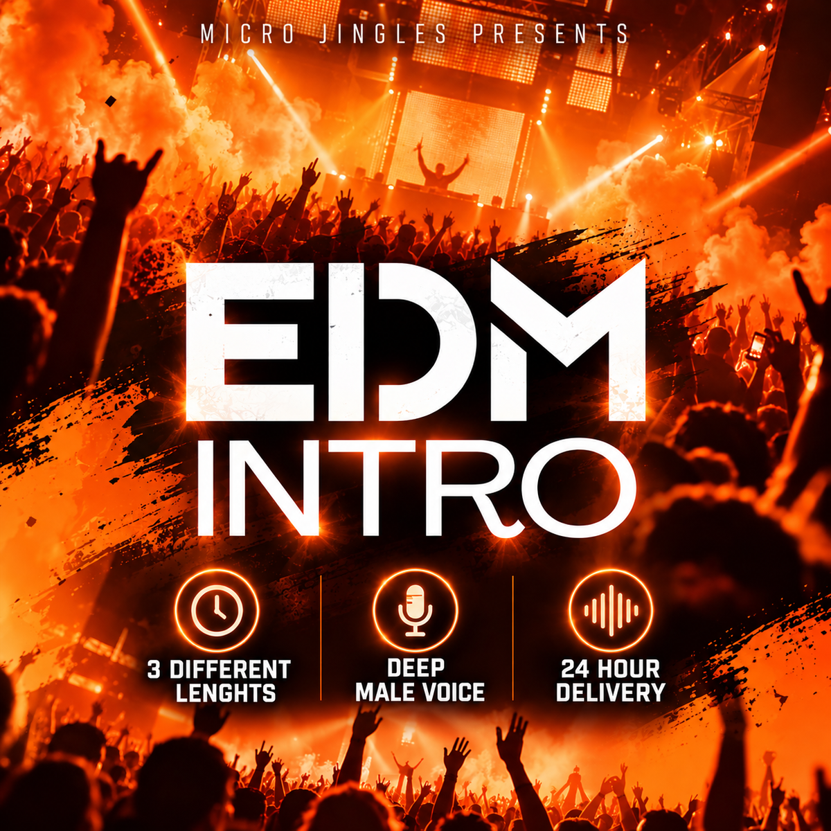 EDM DJ Intro - 24 hour delivery