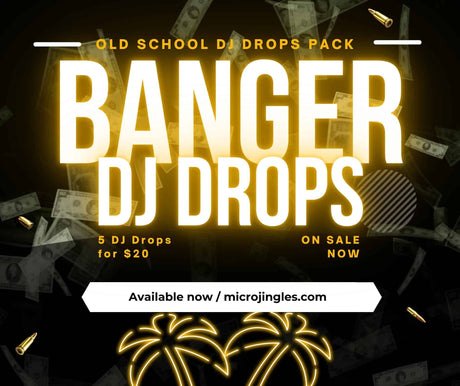 Custom DJ Drops, DJ Intros & DJ Packages - Online Jingle Maker