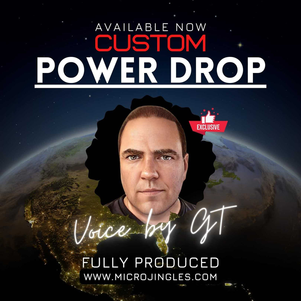 Fully produced Custom POWER Drop – Micro Jingles